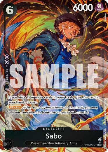 Sabo (Alternate Art) [Premium Booster -The Best- Vol. 2] (ONLINE ORDER ONLY)