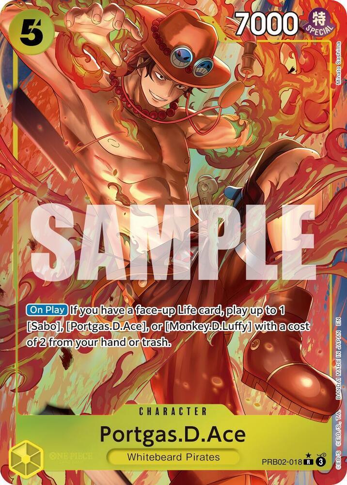 Portgas.D.Ace (Alternate Art) [Premium Booster -The Best- Vol. 2] (ONLINE ORDER ONLY)