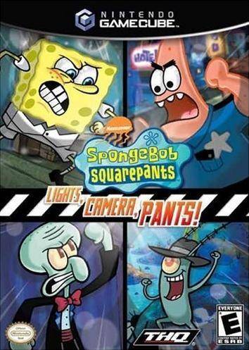 SpongeBob SquarePants Lights Camera Pants (Gamecube) (Online Order Only)