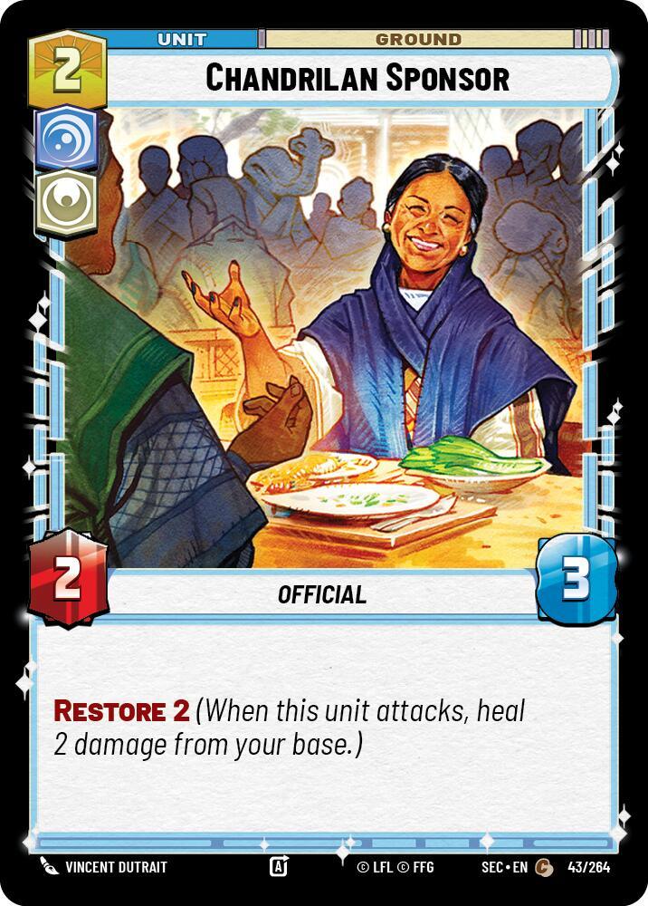 Chandrilan Sponsor (43/264) (43/264) [Secrets of Power] (ONLINE ORDER ONLY)