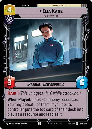 Elia Kane (242/264) - False Convert (242/264) [Secrets of Power] (ONLINE ORDER ONLY)