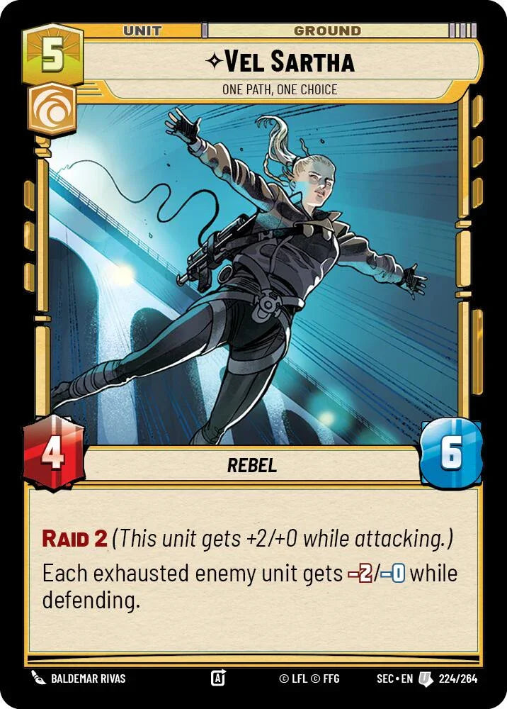 Vel Sartha (224/264) - One Path, One Choice (224/264) [Secrets of Power] (ONLINE ORDER ONLY)