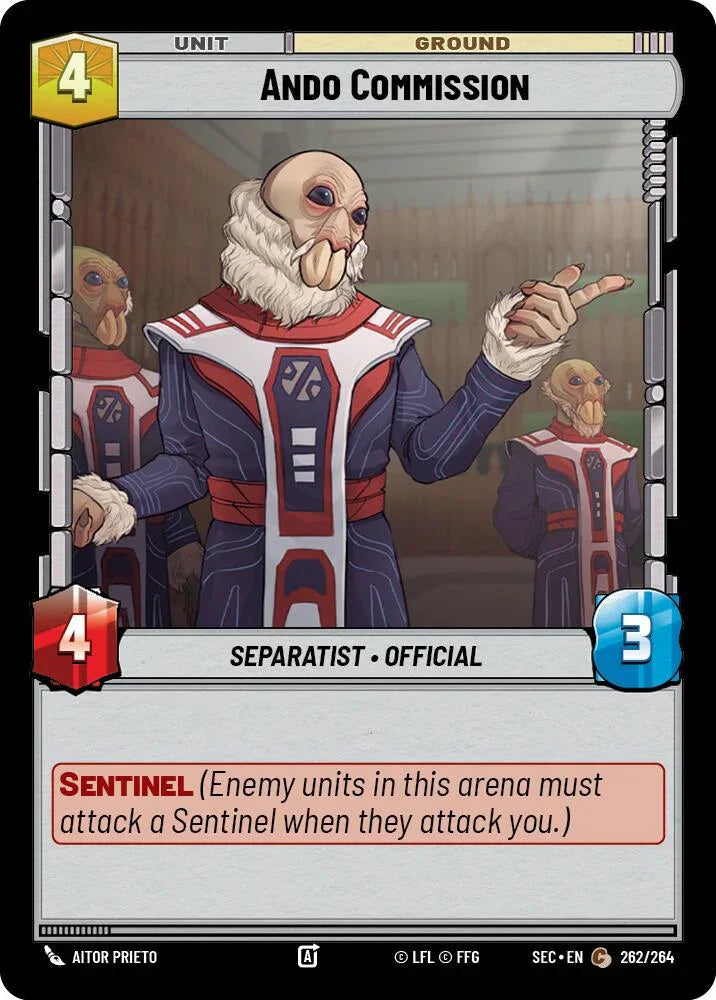 Ando Commission (262/264) (262/264) [Secrets of Power] (ONLINE ORDER ONLY)