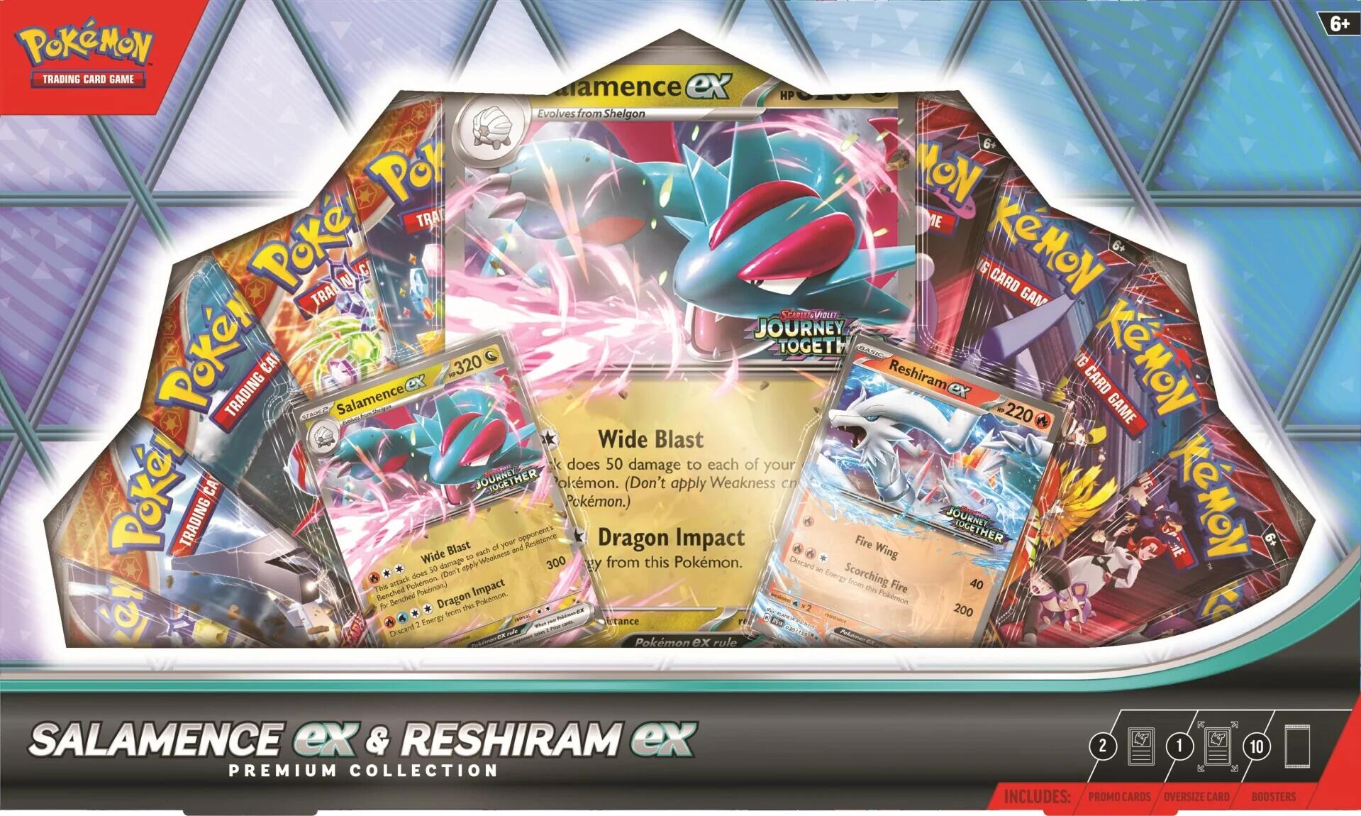 Salamence ex & Reshiram ex Premium Collection [MCAP] (ONLINE ORDER ONLY)