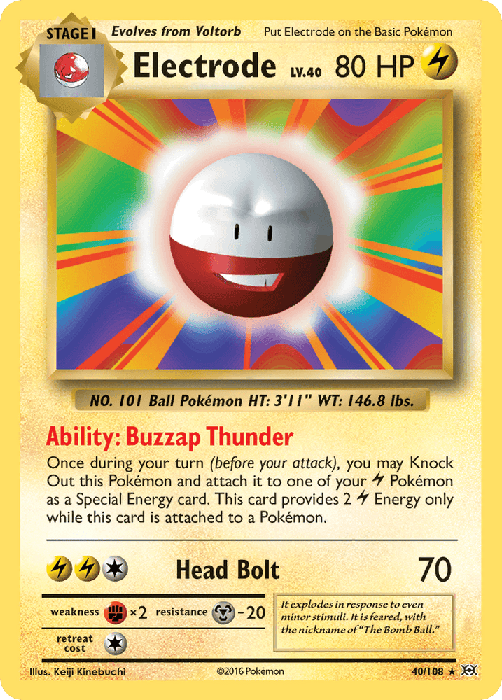 Electrode (40/108) [XY: Evolutions] (Online Only)