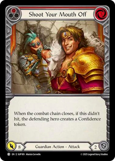 Shoot Your Mouth Off (Red) [SUP189] (Super Slam)