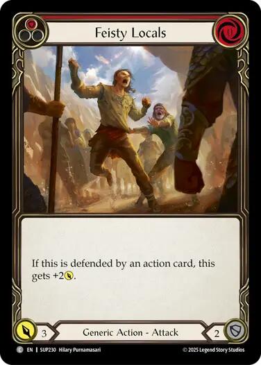 Feisty Locals (Red) [SUP230] (Super Slam)