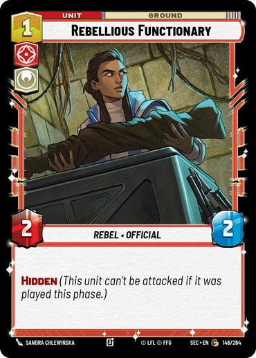 Rebellious Functionary (146/264) (146/264) [Secrets of Power] (ONLINE ORDER ONLY)