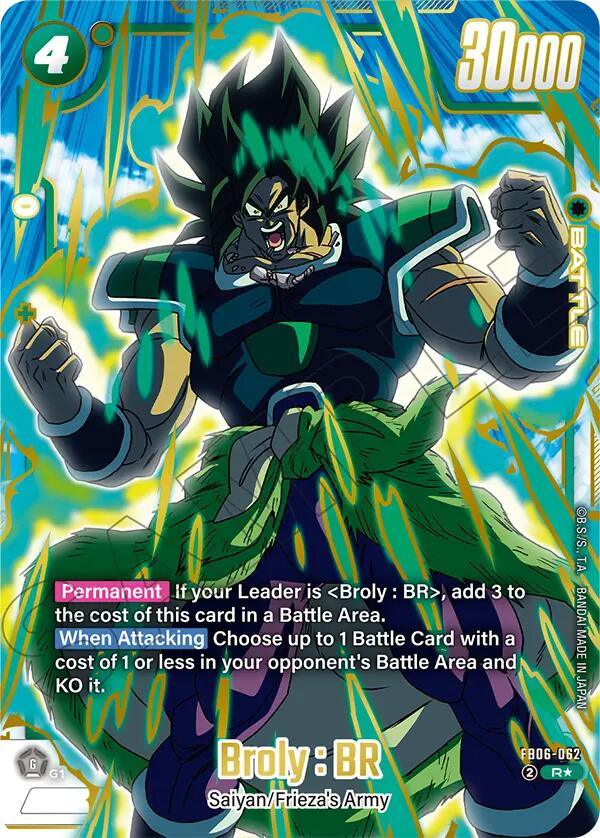 Broly : BR (FB06-062) (Gold) [Fusion World Promotion Cards] (ONLINE ORDER ONLY)