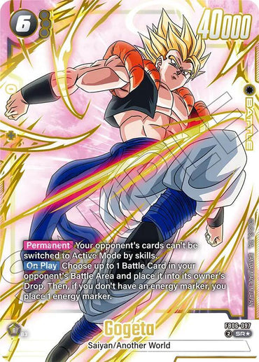 Gogeta (FB06-097) (Gold) [Fusion World Promotion Cards] (ONLINE ORDER ONLY)
