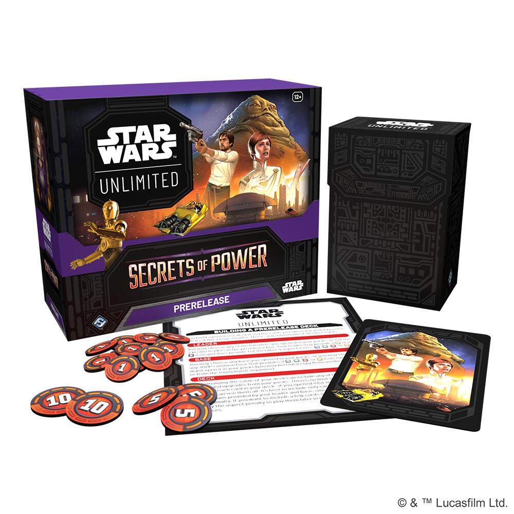 Secrets of Power - Prerelease Kit [SEC] (ONLINE ORDER ONLY)