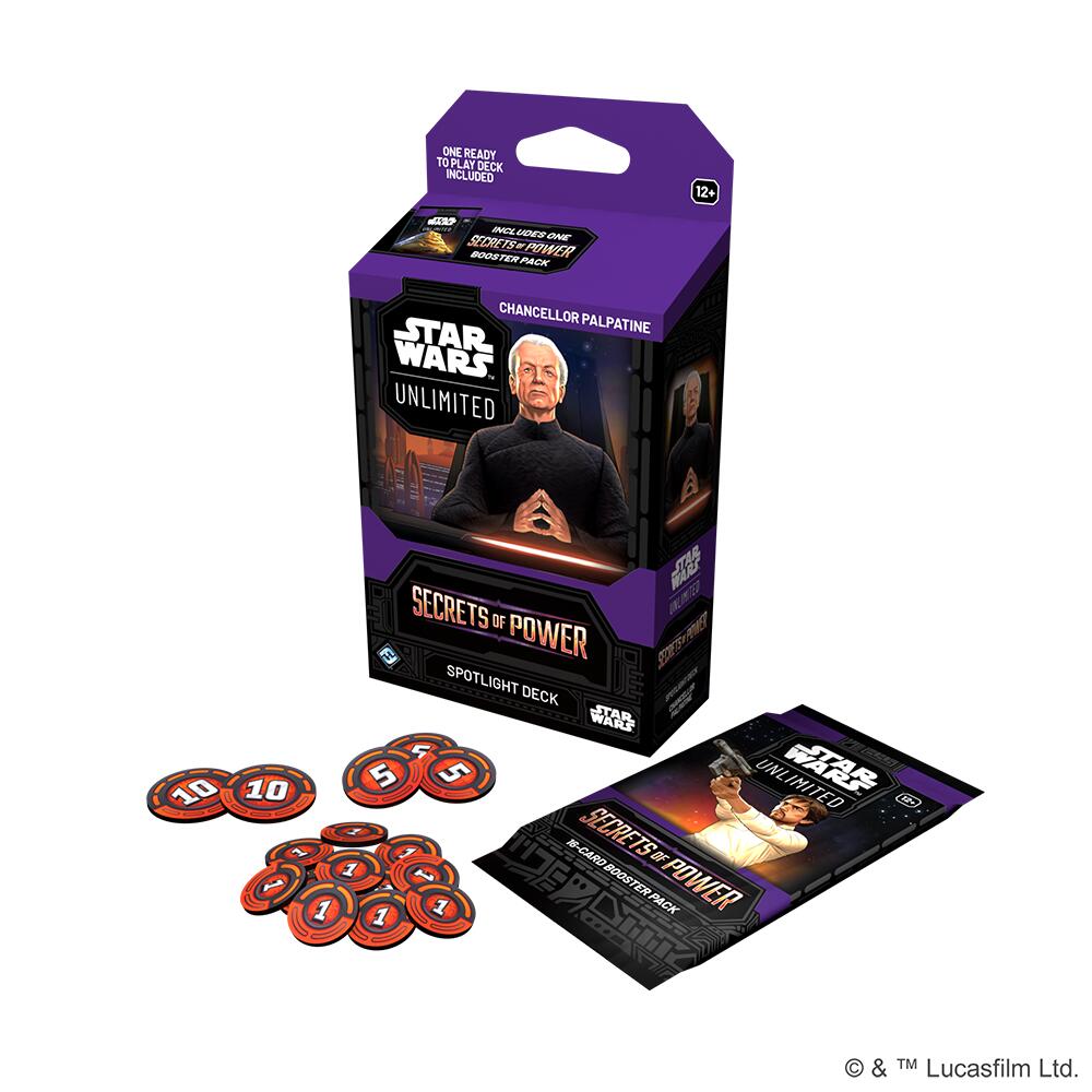 Secrets of Power - Spotlight Deck: Chancellor Palpatine [SEC] (ONLINE ORDER ONLY)