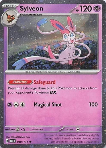 Sylveon (040/131) (Cosmos Holo) [Miscellaneous Cards] (ONLINE ORDER ONLY)