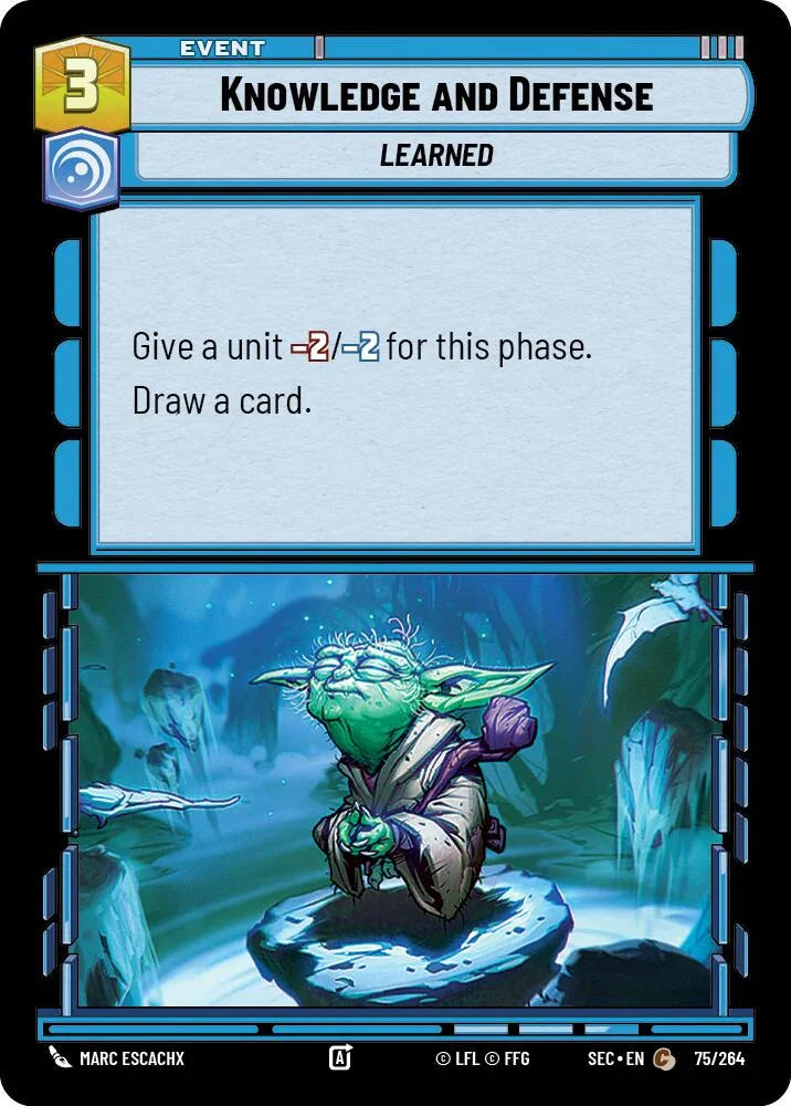 Knowledge and Defense (75/264) (75/264) [Secrets of Power] (ONLINE ORDER ONLY)