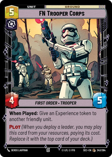 FN Trooper Corps (243/264) (243/264) [Secrets of Power] (ONLINE ORDER ONLY)