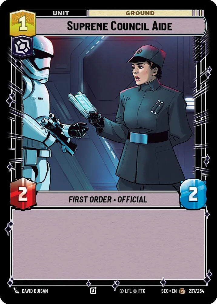 Supreme Council Aide (237/264) (237/264) [Secrets of Power] (ONLINE ORDER ONLY)