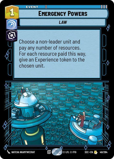 Emergency Powers (40/264) (40/264) [Secrets of Power] (ONLINE ORDER ONLY)