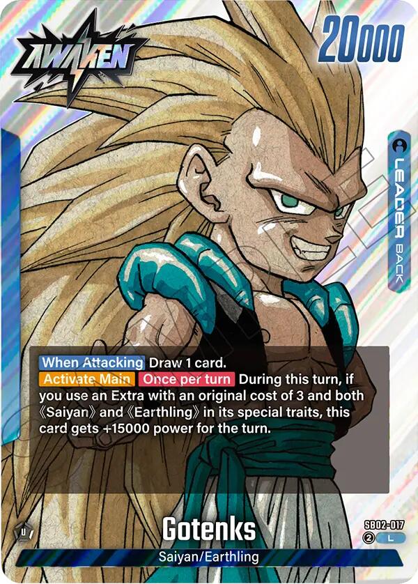 Gotenks (SB02-017) [Manga Booster 02] (ONLINE ORDER ONLY)