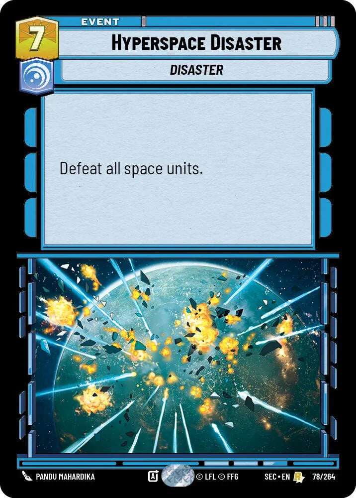 Hyperspace Disaster (78/264) (78/264) [Secrets of Power] (ONLINE ORDER ONLY)