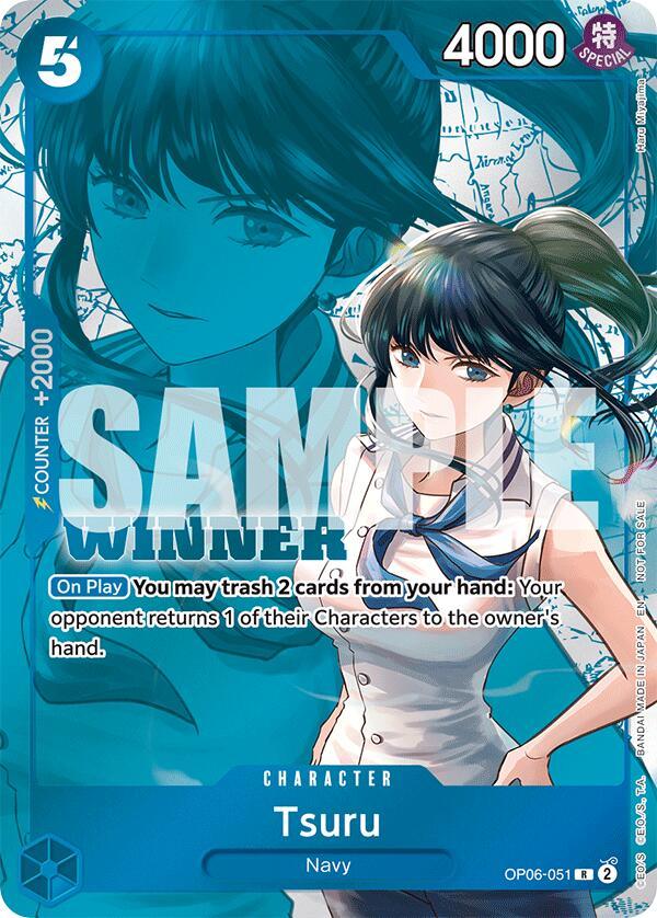 Tsuru (Winner Pack 2025 Vol. 4) [One Piece Promotion Cards] (ONLINE ORDER ONLY)