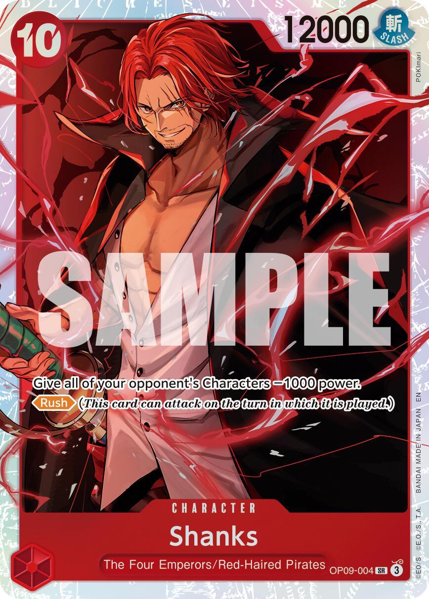 Shanks (OP09-004) (Reprint) [Premium Booster -The Best- Vol. 2] (ONLINE ORDER ONLY)
