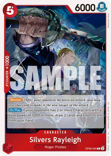 Silvers Rayleigh (OP09-005) (Reprint) [Premium Booster -The Best- Vol. 2] (ONLINE ORDER ONLY)
