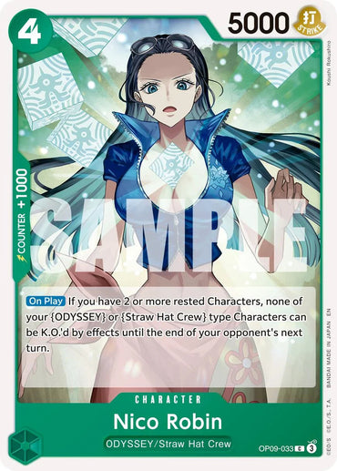 Nico Robin (OP09-033) (Reprint) [Premium Booster -The Best- Vol. 2] (ONLINE ORDER ONLY)