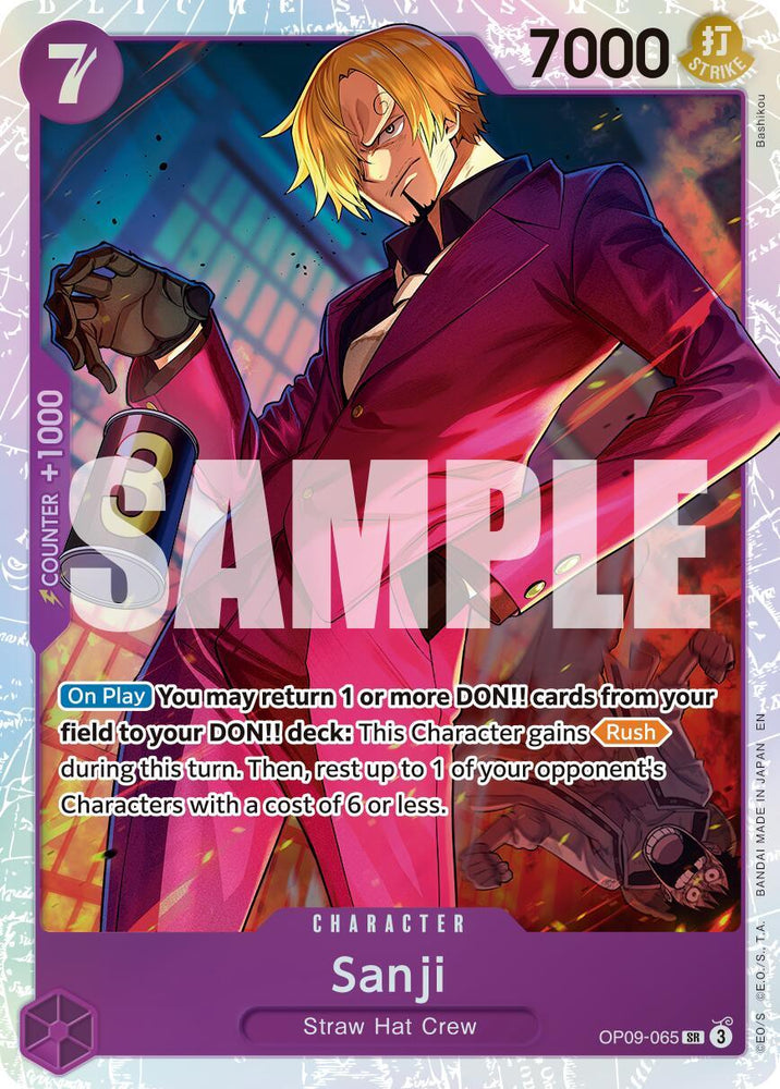 Sanji (OP09-065) (Reprint) [Premium Booster -The Best- Vol. 2] (ONLINE ORDER ONLY)
