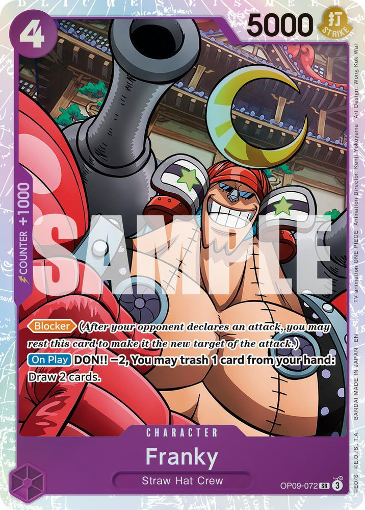 Franky (OP09-072) (Reprint) [Premium Booster -The Best- Vol. 2] (ONLINE ORDER ONLY)