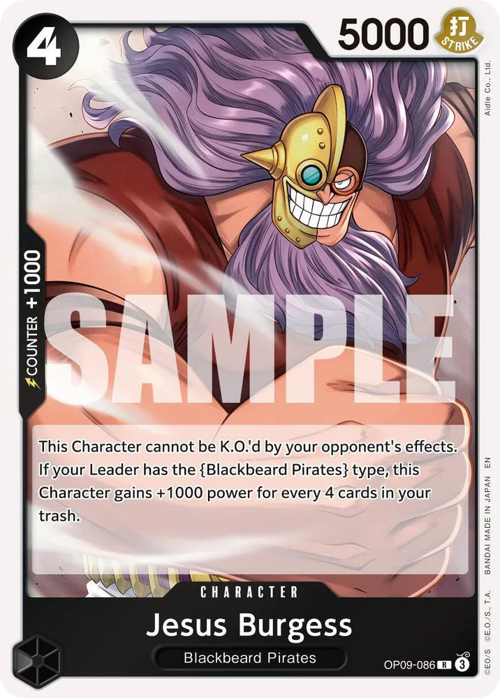 Jesus Burgess (Reprint) [Premium Booster -The Best- Vol. 2] (ONLINE ORDER ONLY)