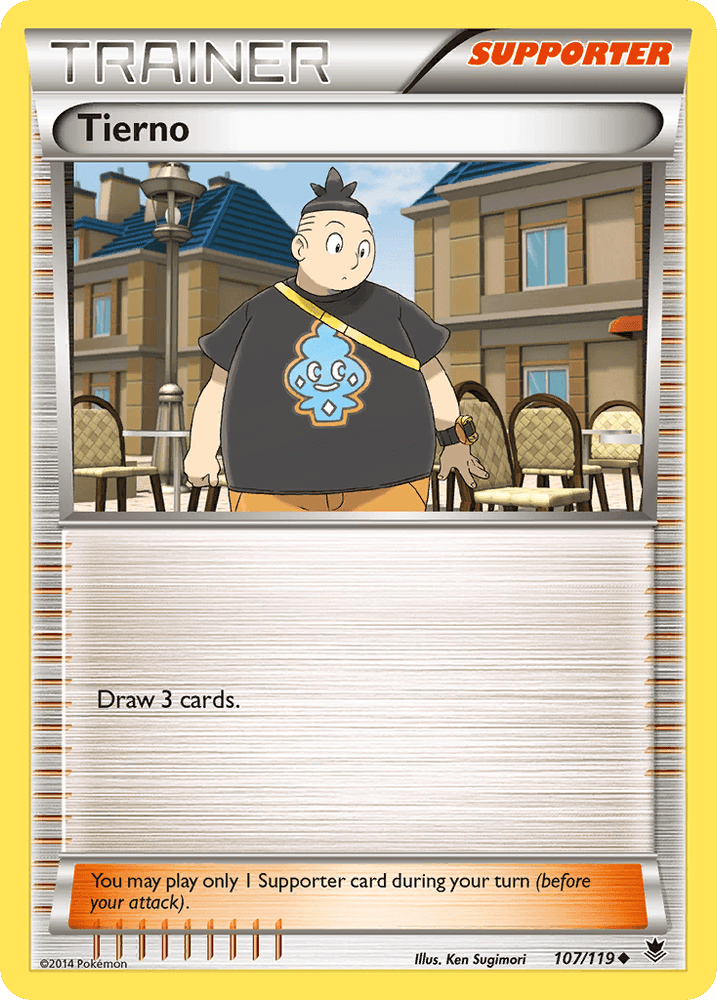 Tierno (107/119) [XY: Phantom Forces] (Online Only)