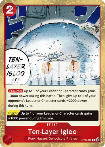 Ten-Layer Igloo (Pirate Foil) [Premium Booster -The Best- Vol. 2] (ONLINE ORDER ONLY)