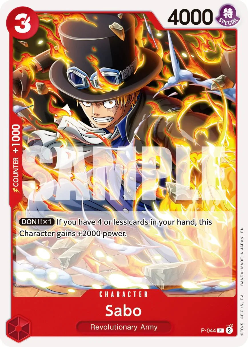 Sabo (P-044) (Reprint) [Premium Booster -The Best- Vol. 2] (ONLINE ORDER ONLY)
