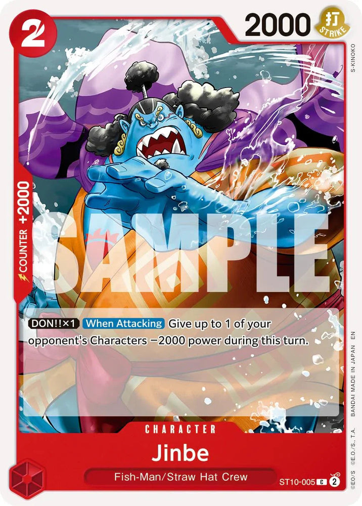 Jinbe (ST10-005) (Reprint) [Premium Booster -The Best- Vol. 2] (ONLINE ORDER ONLY)
