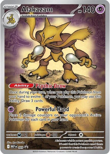 Alakazam (009) [Mega Evolutions Promo] (ONLINE ORDER ONLY)