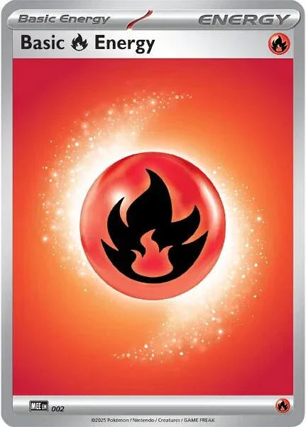 Basic Fire Energy - 002 [Mega Evolution Energies] (ONLINE ORDER ONLY)