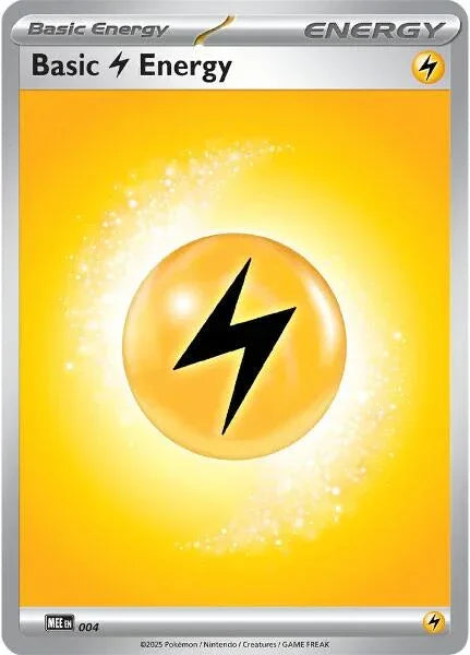 Basic Lightning Energy - 004 [Mega Evolution Energies] (ONLINE ORDER ONLY)