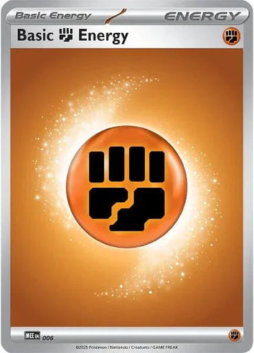 Basic Fighting Energy - 006 [Mega Evolution Energies] (ONLINE ORDER ONLY)