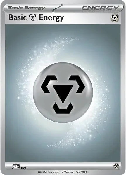 Basic Metal Energy - 008 [Mega Evolution Energies] (ONLINE ORDER ONLY)
