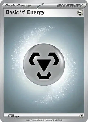 Basic Metal Energy - 008 [Mega Evolution Energies] (ONLINE ORDER ONLY)