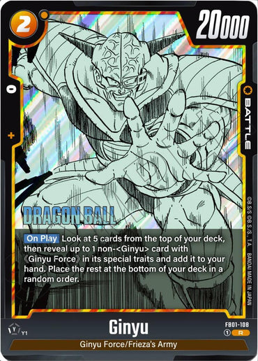 Ginyu (FB01-108) [Manga Booster 02] (ONLINE ORDER ONLY)
