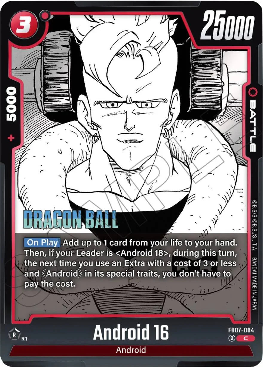 Android 16 [Manga Booster 02] (ONLINE ORDER ONLY)