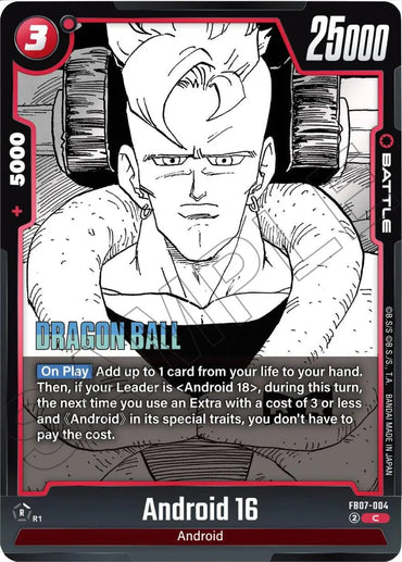 Android 16 [Manga Booster 02] (ONLINE ORDER ONLY)