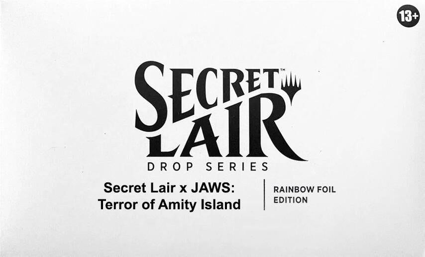 Secret Lair x Jaws: Terror of Amity Island - Rainbow Foil Edition [SLD] (ONLINE ORDER ONLY)