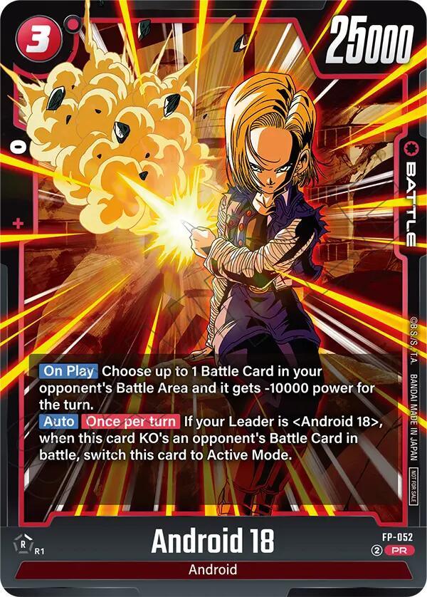 Android 18 (Tournament Pack 08) [Fusion World Tournament Cards] (ONLINE ORDER ONLY)