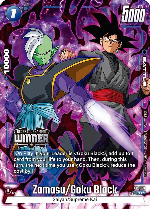 Zamasu/Goku Black (Tournament Pack 08 - Winner) [Fusion World Tournament Cards] (ONLINE ORDER ONLY)
