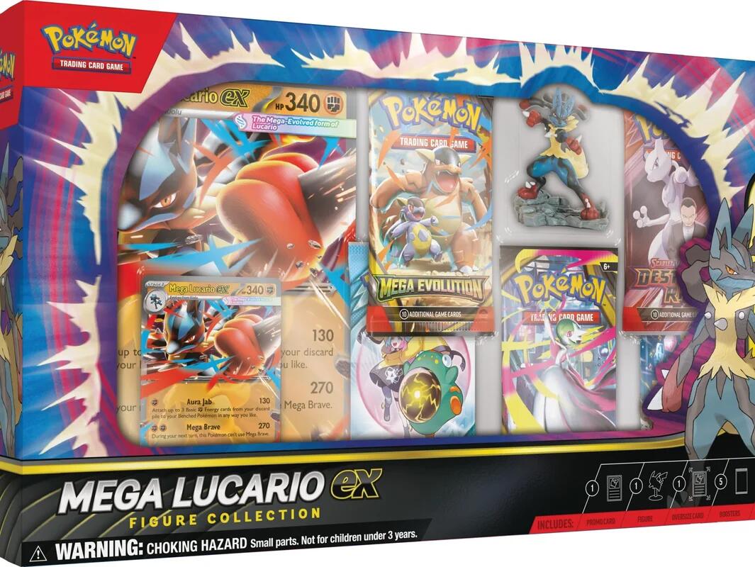 Mega Lucario ex Premium Figure Collection (ONLINE ORDER ONLY)