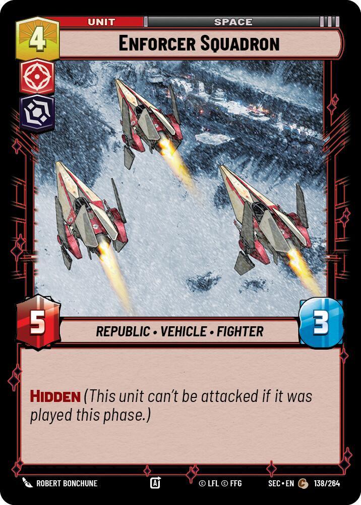 Enforcer Squadron (138/264) (138/264) [Secrets of Power] (ONLINE ORDER ONLY)