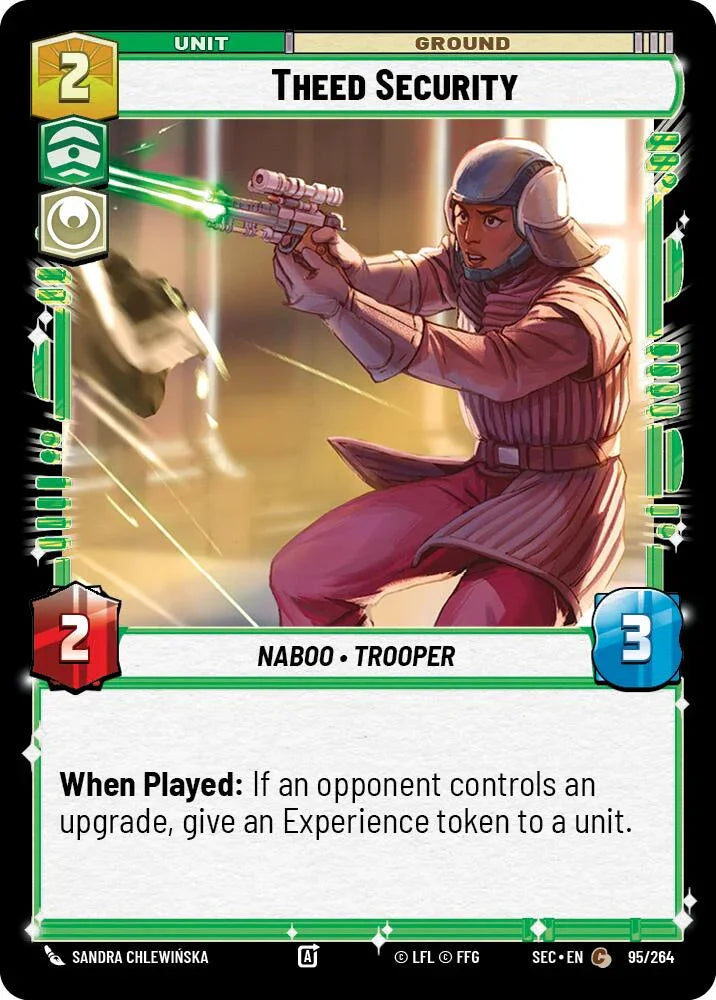 Theed Security (95/264) (95/264) [Secrets of Power] (ONLINE ORDER ONLY)