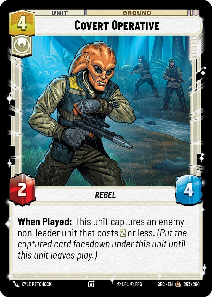 Covert Operative (253/264) (253/264) [Secrets of Power] (ONLINE ORDER ONLY)